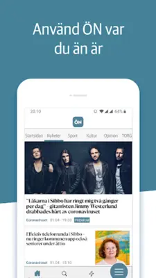 ÖN Nyheter android App screenshot 4